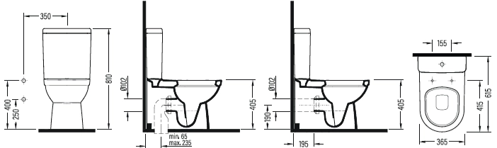 Унитаз Bien Capri   