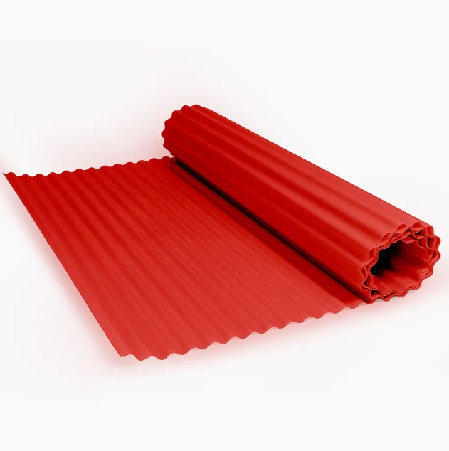 Шифер гибкий красный 2x30м