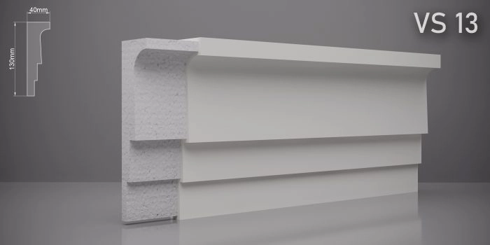 Декоративная рама 130мм*40мм VS13 