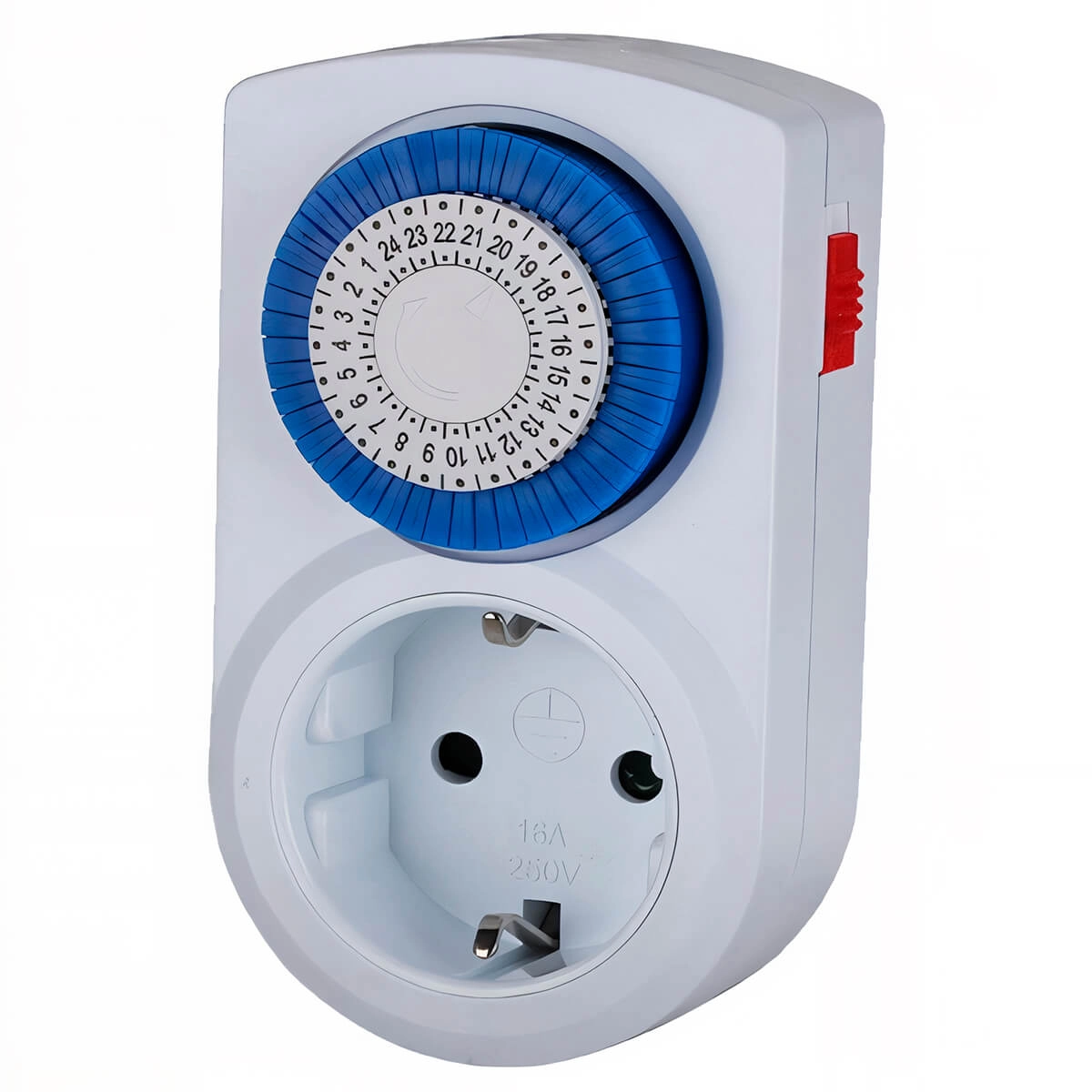 Розетка с механическим таймером VITO TIMEC-30 интервал 30 минут, 16A, 220-240 В