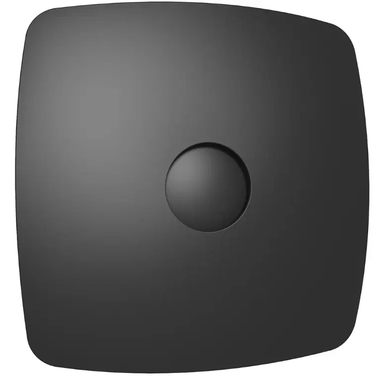 Ventilator de evacuare axial cu supapa Vent Europe Fine 100 BD d100 black