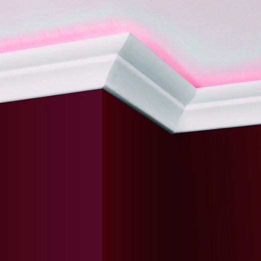 Плинтус потолочный Plintex H40/50 SC