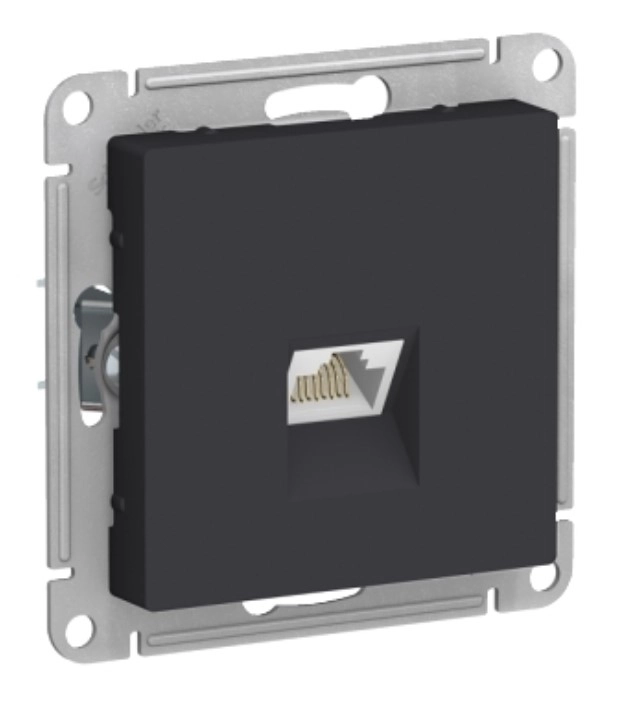 Розетка Интернет 1XRJ45 cat5E  Atlas 92761 ATN001083 