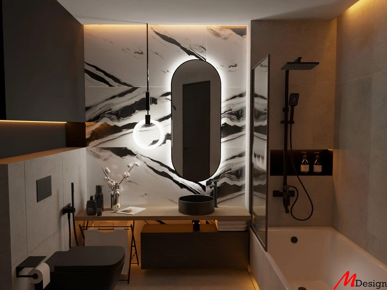 Плитка Panda 60x120 Black