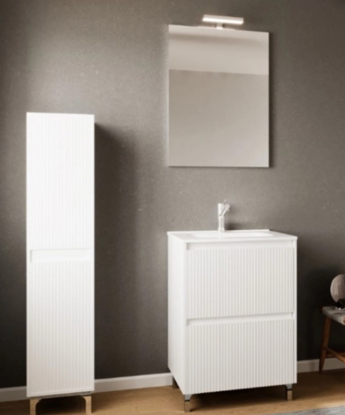 Mobilier de baie +oglindă Parma 80/F00/00 210/EL 12215