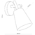 Candelabru de perete Tk Lighting 818 VAIO WHITE 1 E27