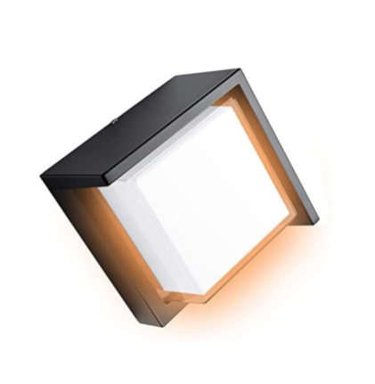 Aplică exterior LuminaLed MK/SG-843F 12W 3000K IP65 Black 0071436 