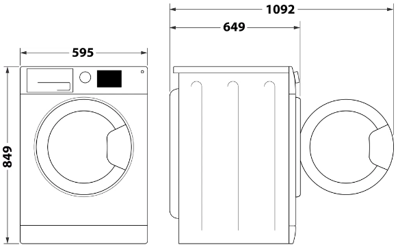 Mașină de uscat Whirlpool FFT M22 9X2B EE