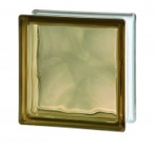 Стеклянный блок Brown 1919/8 Wave Ve 004524