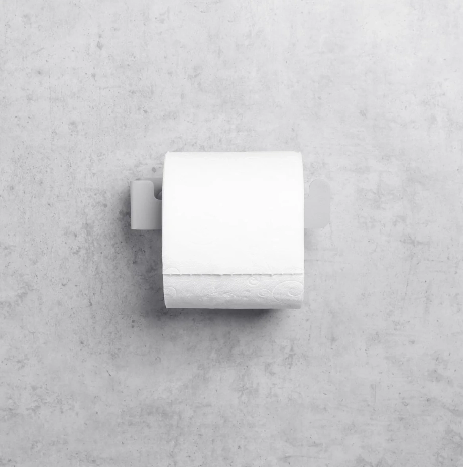 Держатель для туалетной бумаги Daske Zen PH-0041GL серый левый