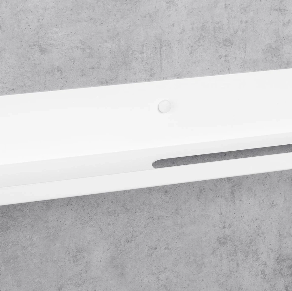 Вешалка для полотенец с полкой Mirage ADH TR/M-0973WL-A белый левый