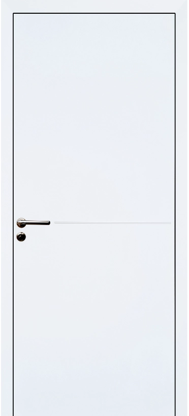 Межкомнатная дверь Molding 700*2000*34 матовый белый