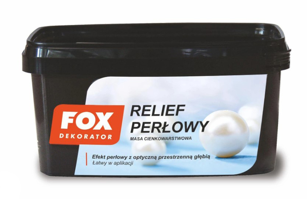 Декоративная краска Relief Perlow Fox 1кг brown