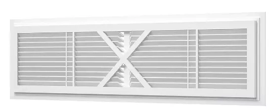 Grilă de ventilație 45x13 white 4513RP