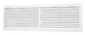 Решётка для вентиляции 45x13 white 4513РП