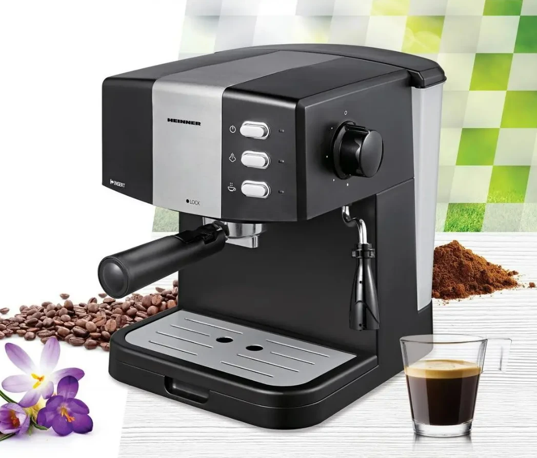 Aparat de cafea Heinner HEM-850BKSL 