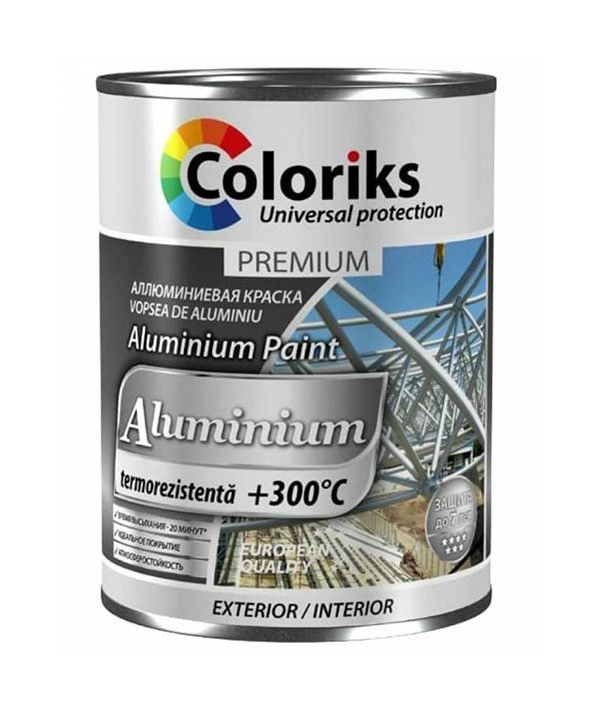 Краска Coloriks 0.75л  алюминий