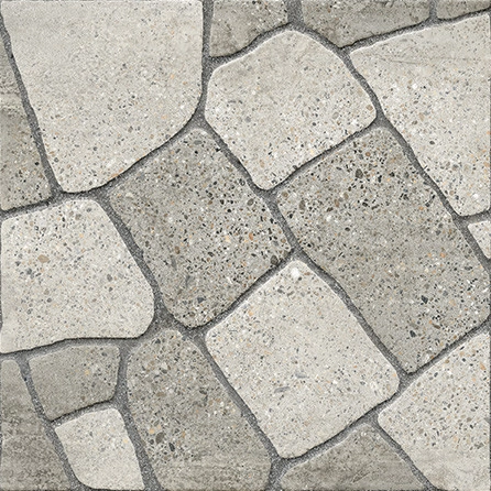 Gresie Anka Delta 45x45 grey multi