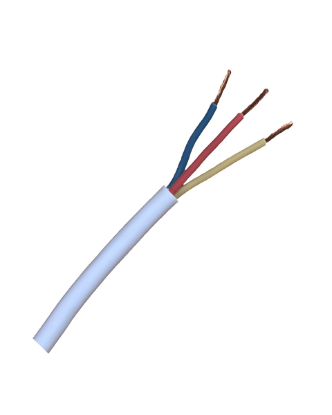 Cablu PEKTAS H05VV F alb PVS 3x4