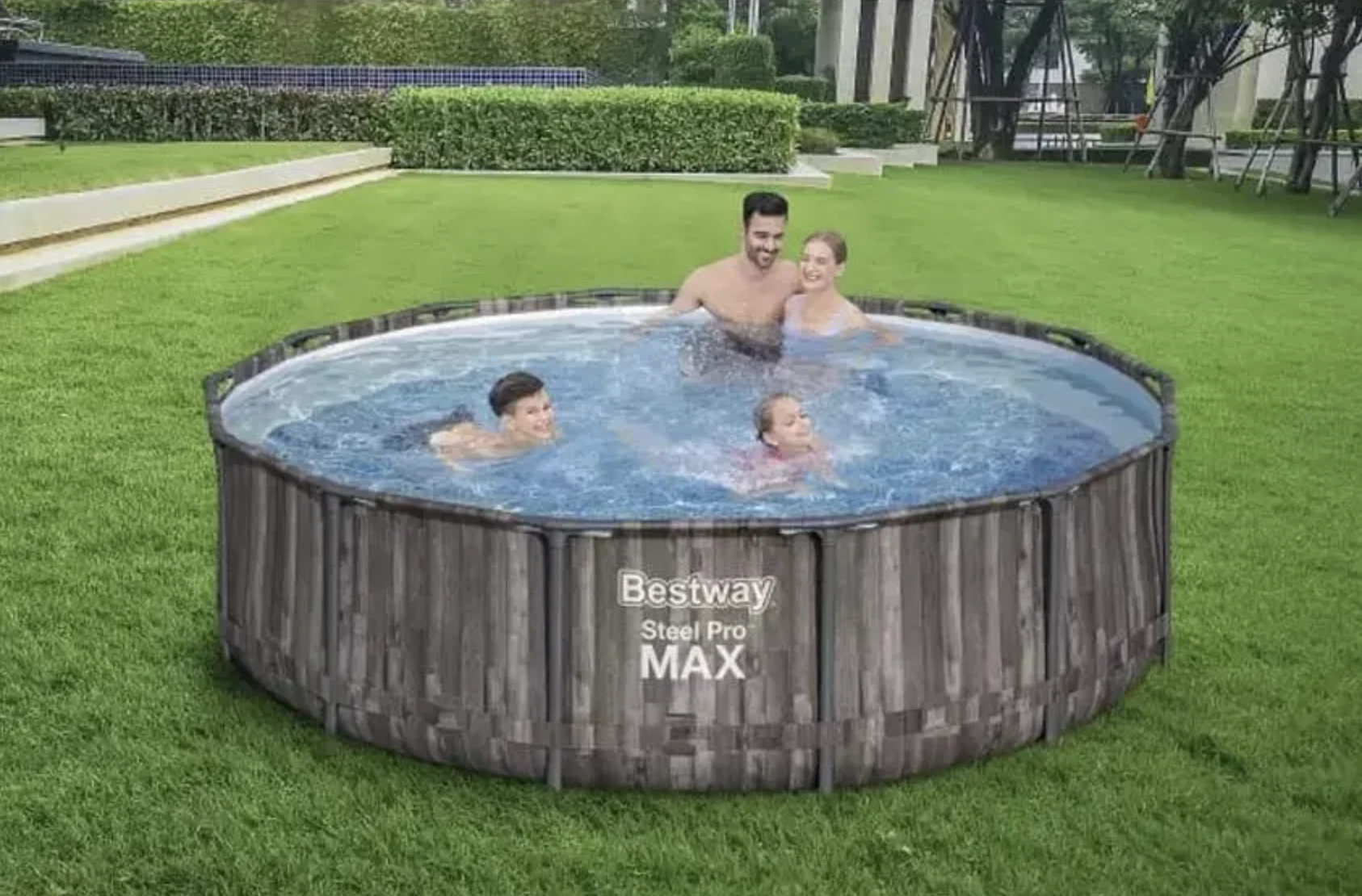 Piscină Bestway Steel Pro Max Round 13030L 5614Z 