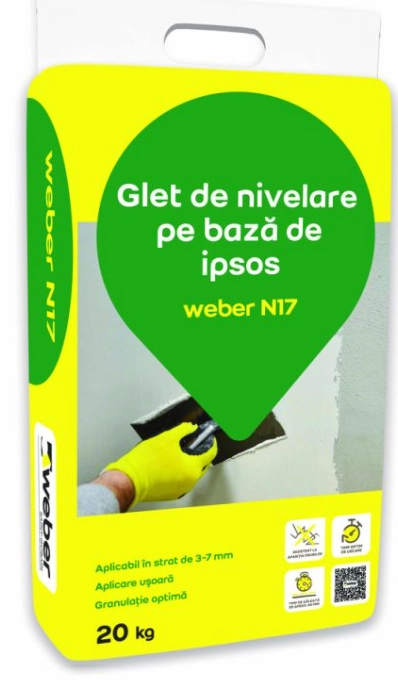 Шпаклёвка Weber N17 20 кг 