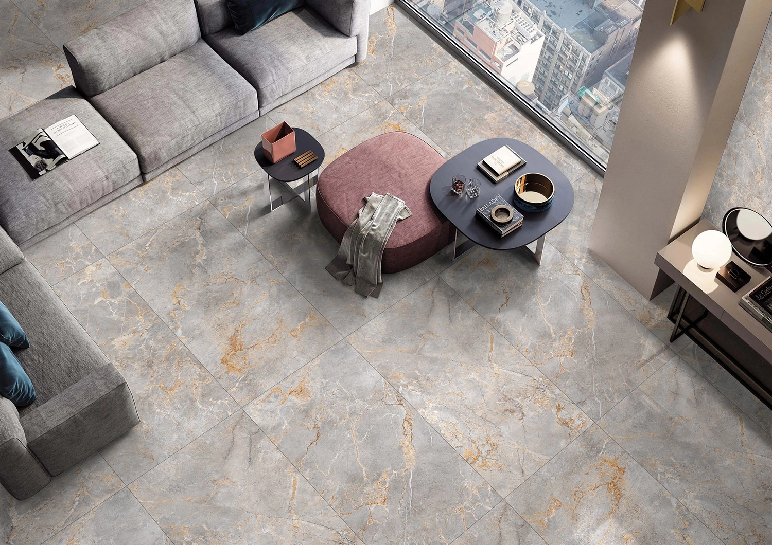 Плитка Asia Pacific Ceramic Ripon 60x120 Grey