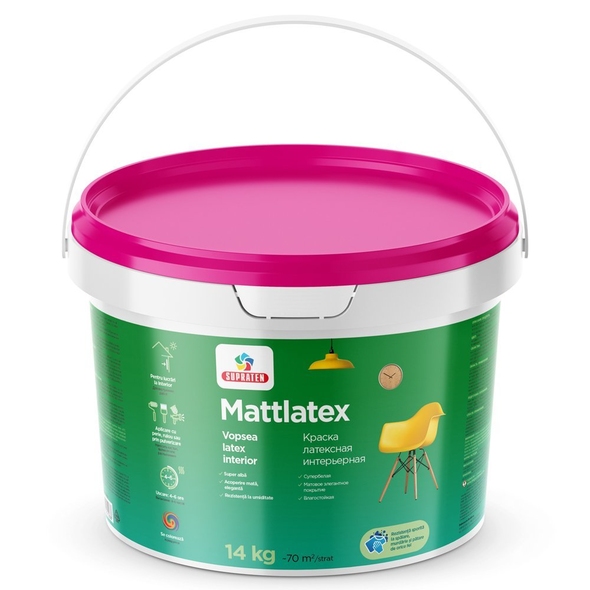 Vopsea Mattlatex 14kg 
