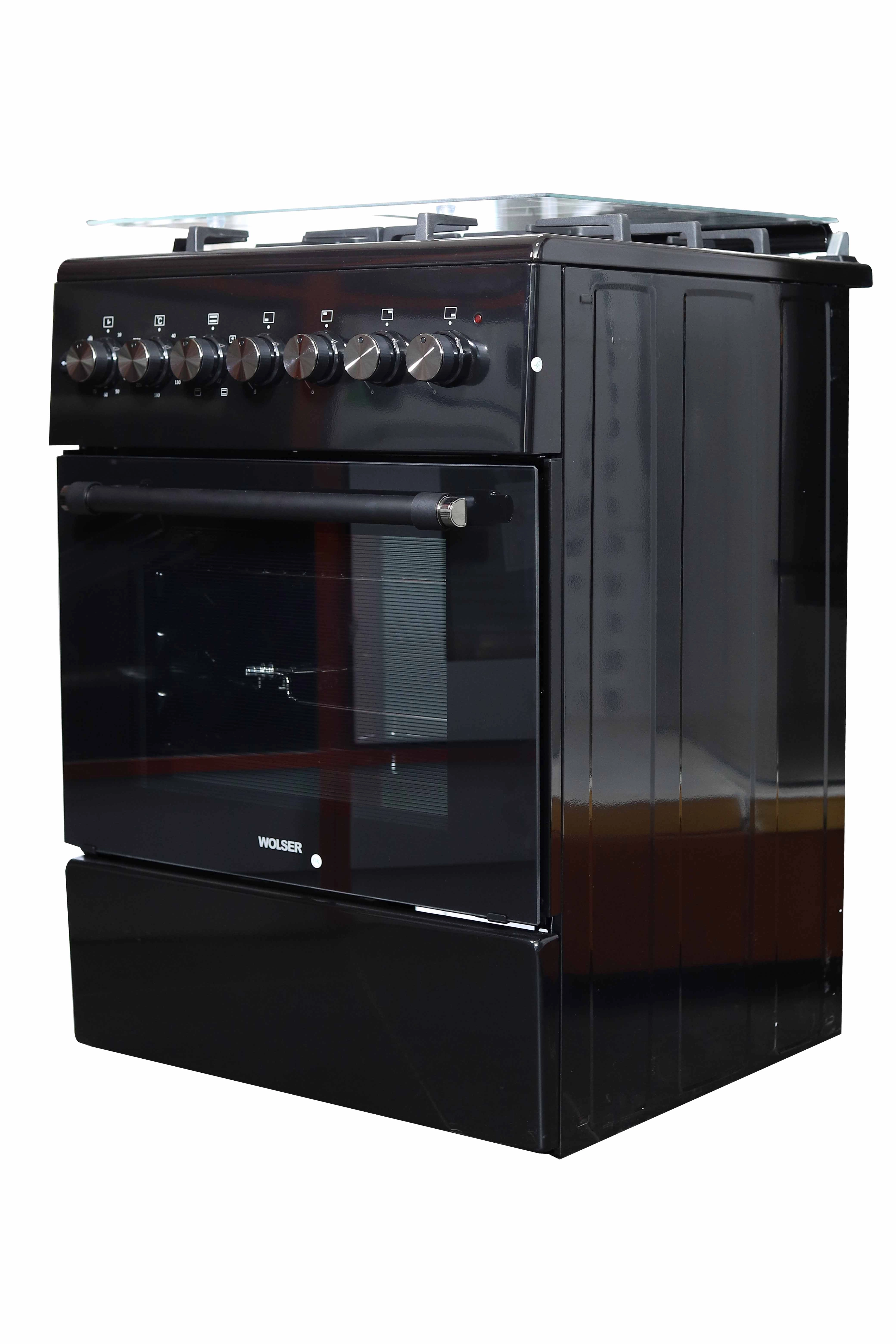 Aragaz Wolser WL 60602 Black Turbo FFD