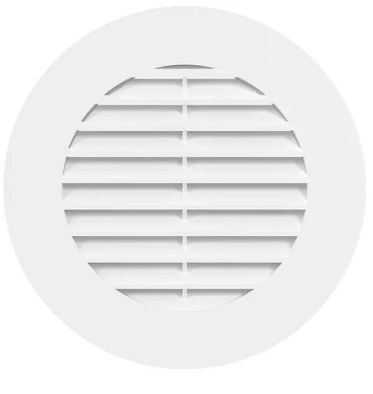 Grilă ventilație D100 white 10RKL