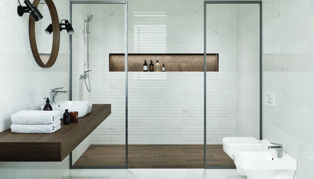 Плитка Calacatta Podea 42*42 White G422 G1