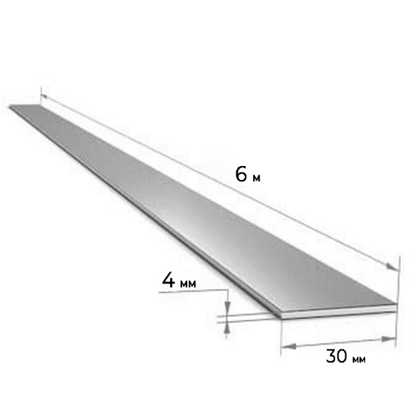 Oțel lat 30*4mm