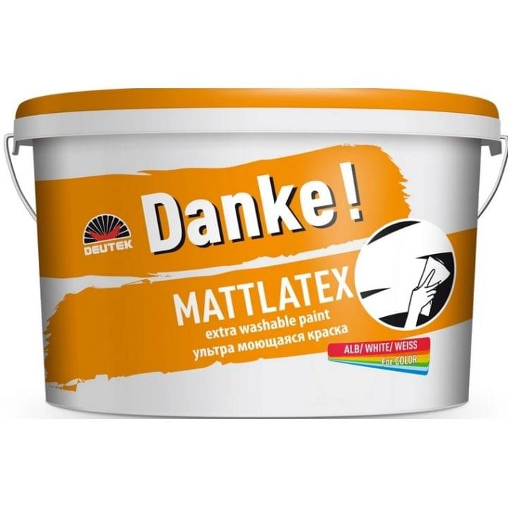 Водоэмульсия Danke Mattlatex 2.5Л