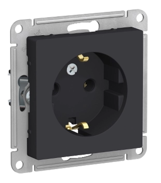 Розетка 16A 2P+E Atlas 92751 ATN001043 