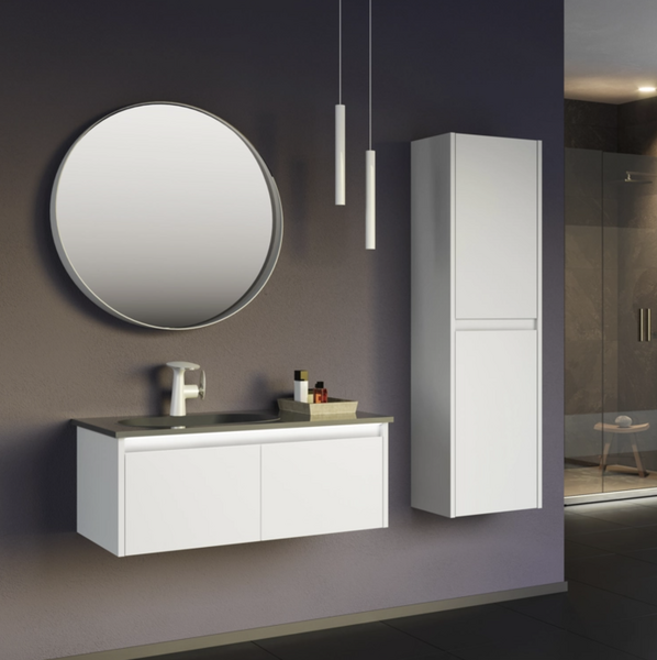 Шкаф подвесной под умывальник Orka Lisbon 110 White Matt 4019 