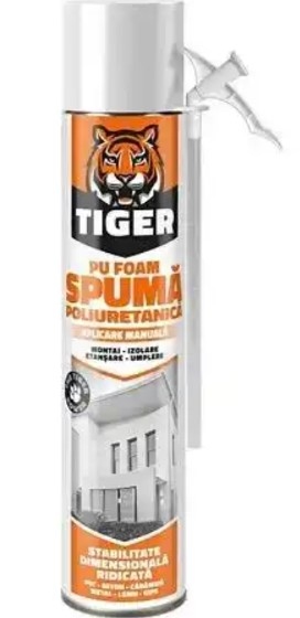 Монтажная пена Tiger 600мл