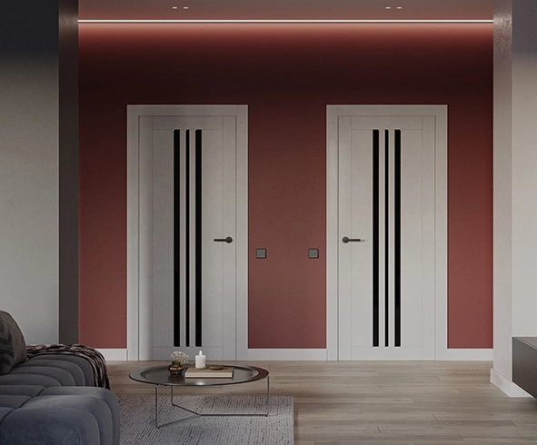 Дверное полотно SD107 800*2000 Lacobel