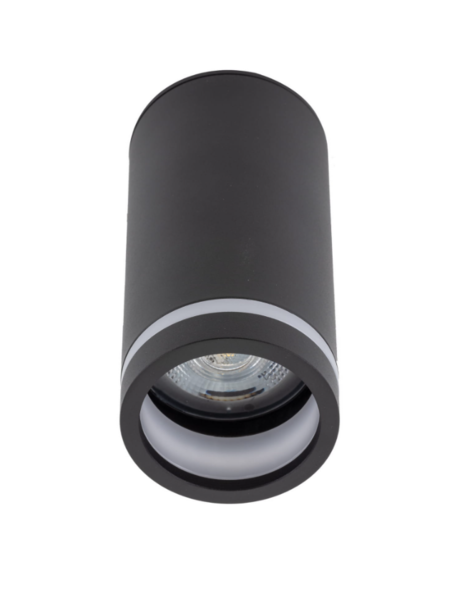 Spot Tk Lighting  JET BLACK DOWNLIGHT 1 GU 10 6918