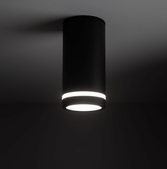 Spot Tk Lighting  JET BLACK DOWNLIGHT 1 GU 10 6918