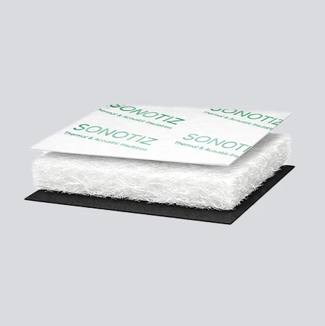 Звуко- и теплоизолирующий гидрофобный мат Sonotiz AT 1.5м×5м×12мм