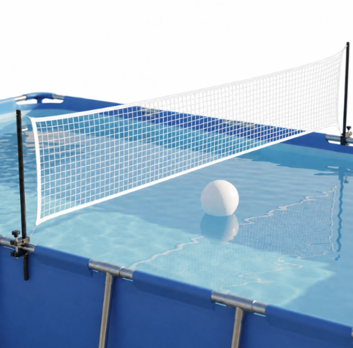 Plasă de volei pentru piscină 419x60 cm și minge Intex 28094 