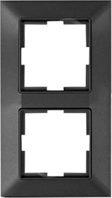 Рамка 2 места Arkedia Slim вертикальная 948122