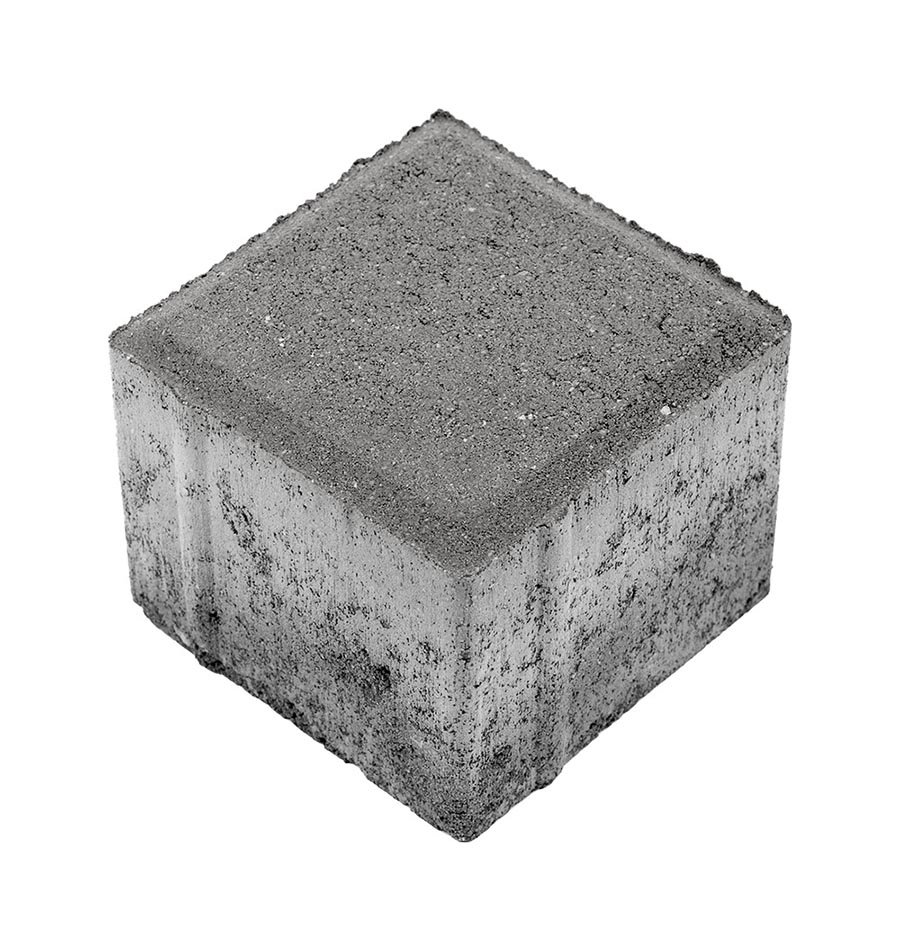 Pavaj patrat 4cm gri