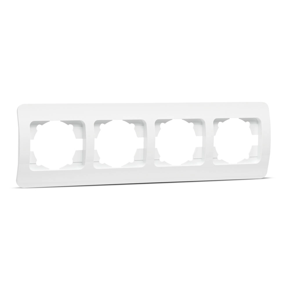 Рамка 4P белый EL-BI