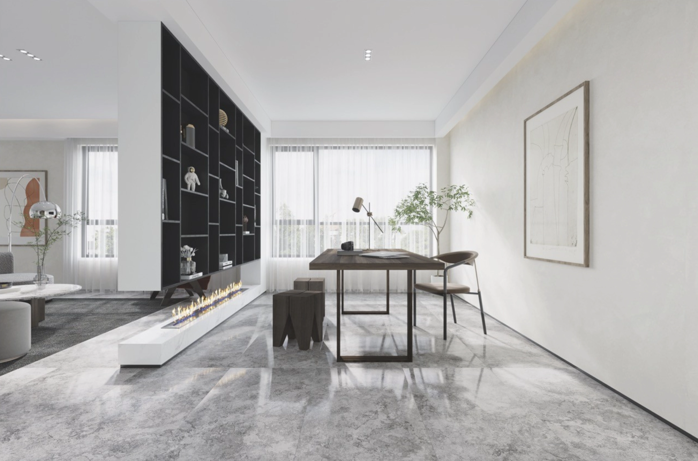 Gresie Anka Graven 60x120 grey