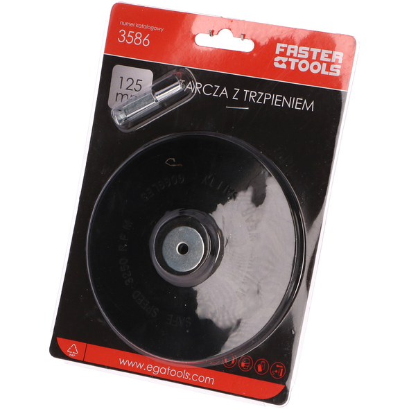Suport pentru disc abraziv Ega 3586 125mm 