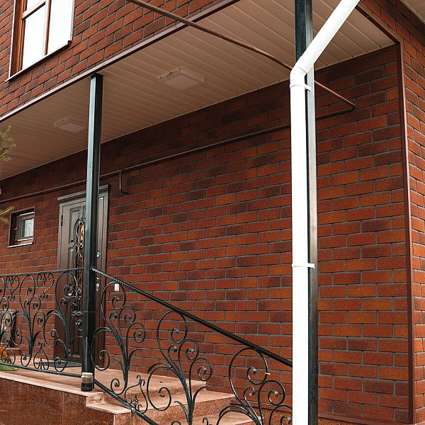 Фасадная плитка Shinglas Hauberk Терракотовый кирпич