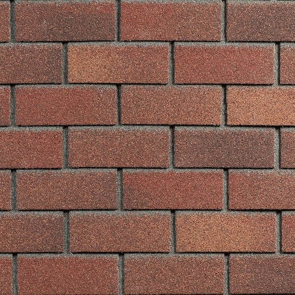 Фасадная плитка Shinglas Hauberk Терракотовый кирпич