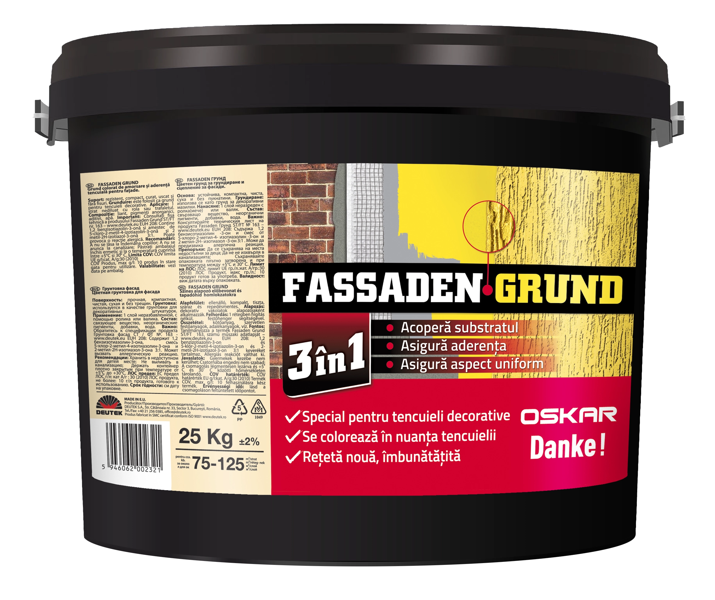 Грунтовка Fassaden Deutek 25kg
