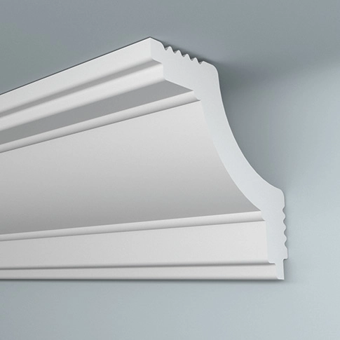 Потолочный плинтус Plintex K45/45