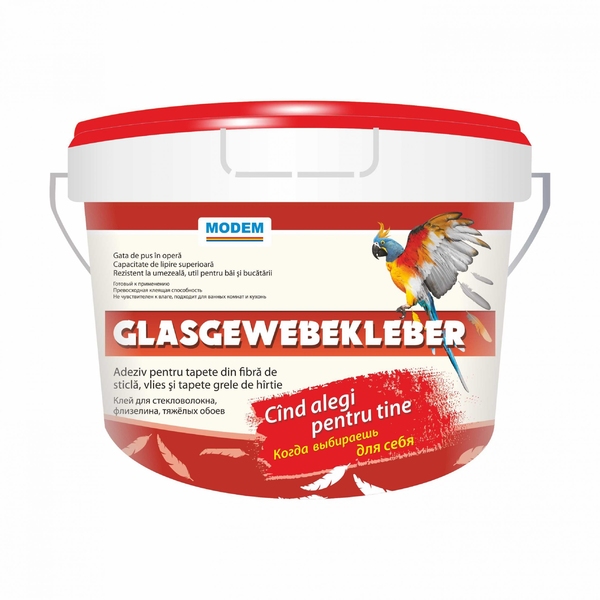 Аdeziv pentru tapete din fibra de sticla Glasgewebekleber 5 kg